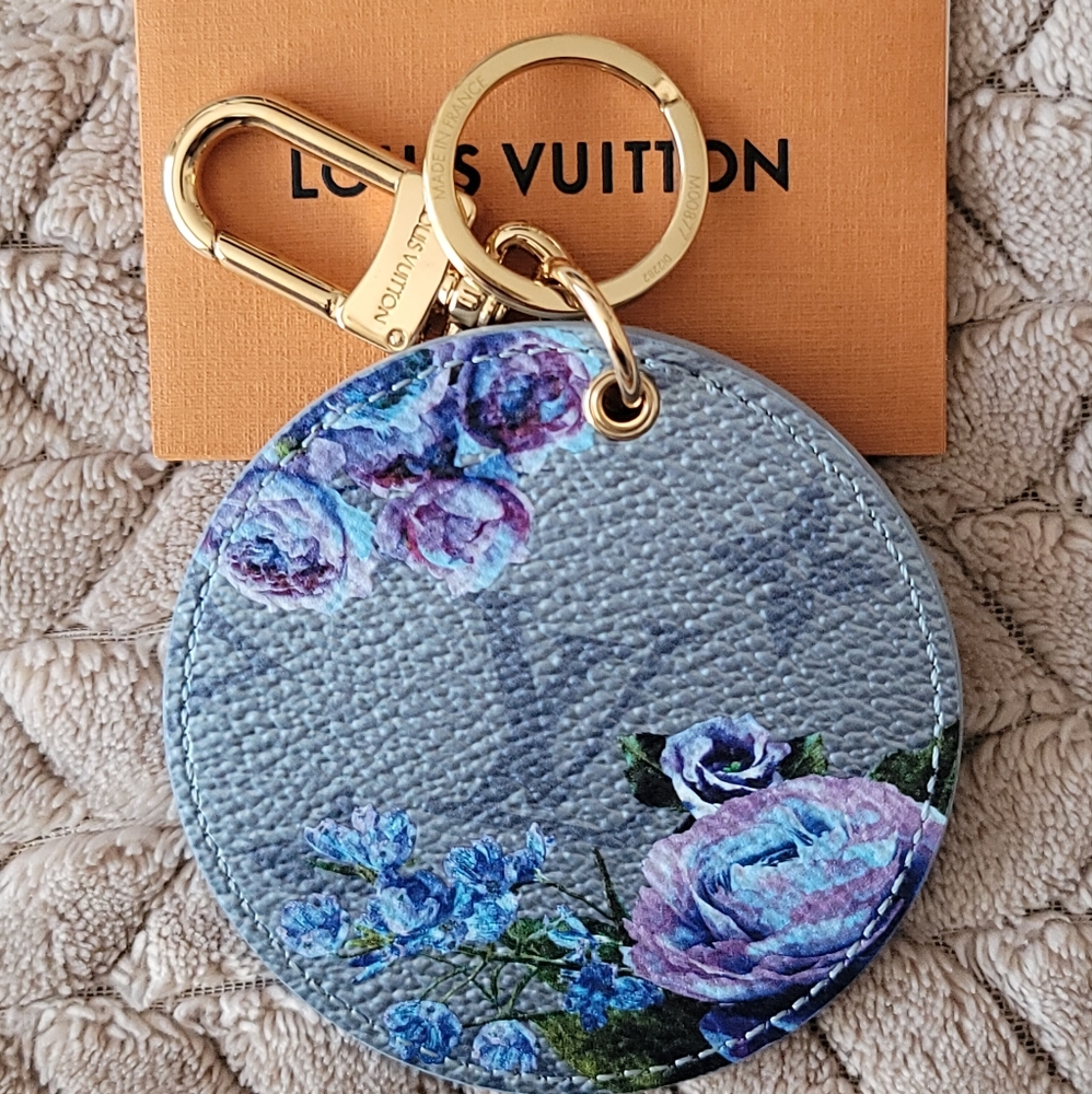 Louis Vuitton Monogram Garden Limited Edition Key Charm Holder
